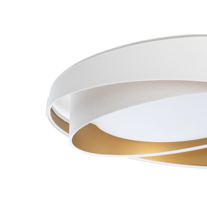 Candeeiro de tecto LED dimerizável SMART GALAXY MODERN LED/24W/230V 3000-6500K Ø 55 cm branco/dourado + comando remoto