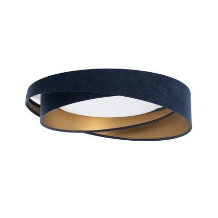Candeeiro de tecto LED dimerizável SMART GALAXY MODERN LED/24W/230V 3000-6500K Ø 55 cm azul/dourado + controlo remoto