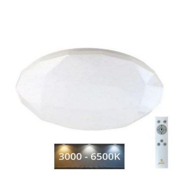 Luminária de teto LED dimerizável STAR LED/48W/230V 3000-6500K + comando remoto