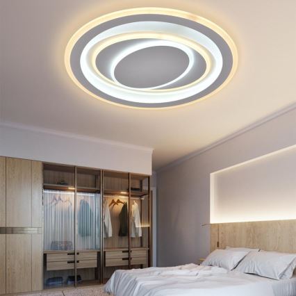 Luminária de teto LED dimmerizável LED/100W/230V 3000-6500K + controlo remoto