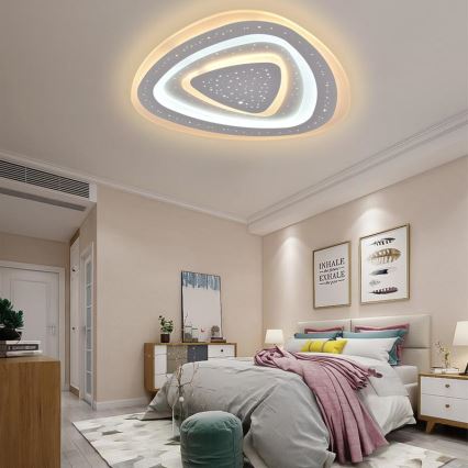 Luminária de teto LED dimmerizável LED/105W/230V 3000-6500K + controlo remoto