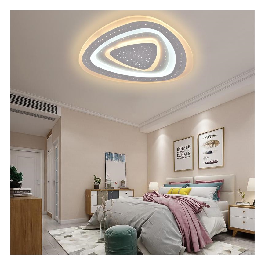 Luminária de teto LED dimmerizável LED/105W/230V 3000-6500K + controlo remoto