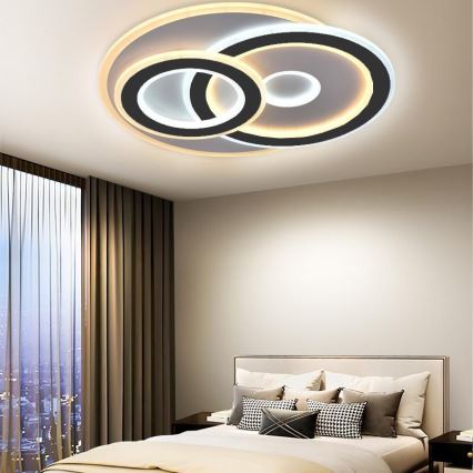 Luminária de teto LED dimmerizável LED/105W/230V 3000-6500K + controlo remoto
