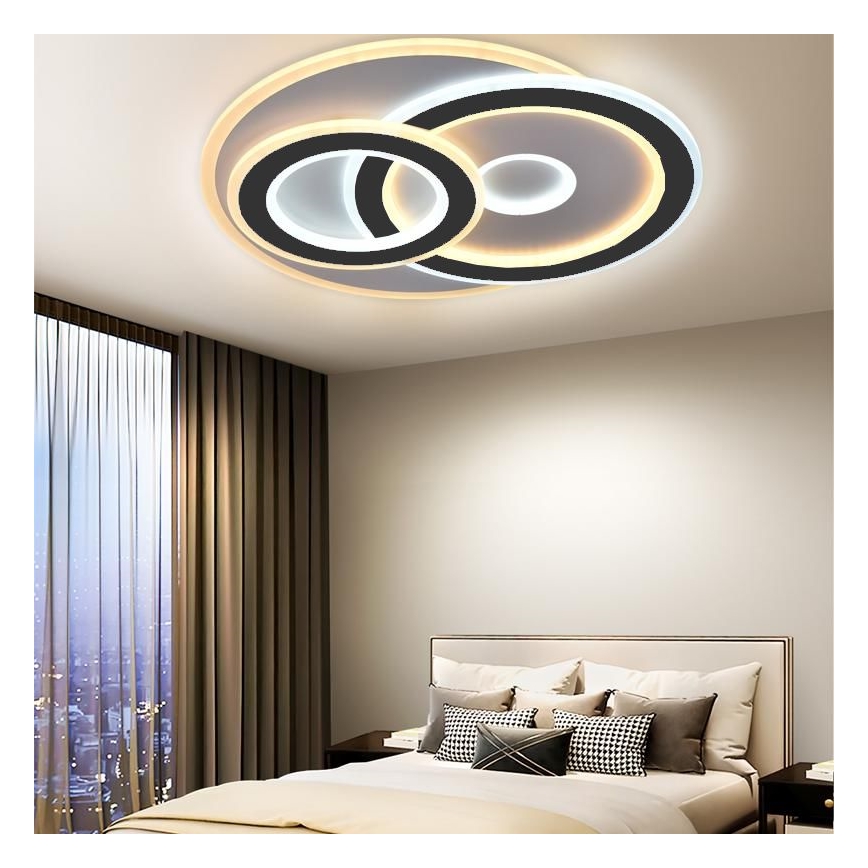 Luminária de teto LED dimmerizável LED/105W/230V 3000-6500K + controlo remoto