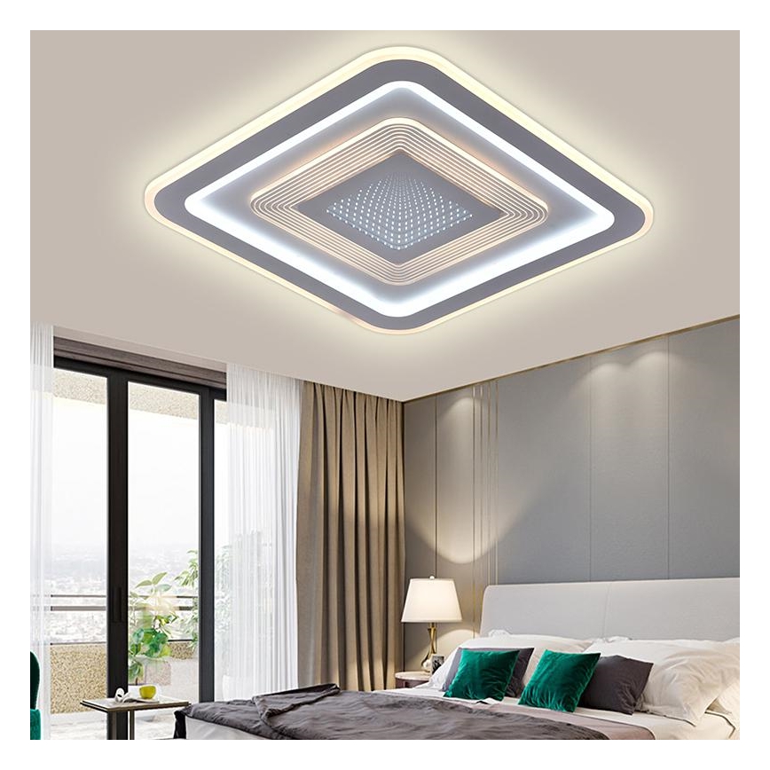 Luminária de teto LED dimmerizável LED/105W/230V 3000-6500K + controlo remoto