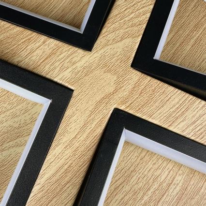 Luminária de teto LED dimmerizável LED/115W/230V 3000-6500K castanho/preto + comando à distância