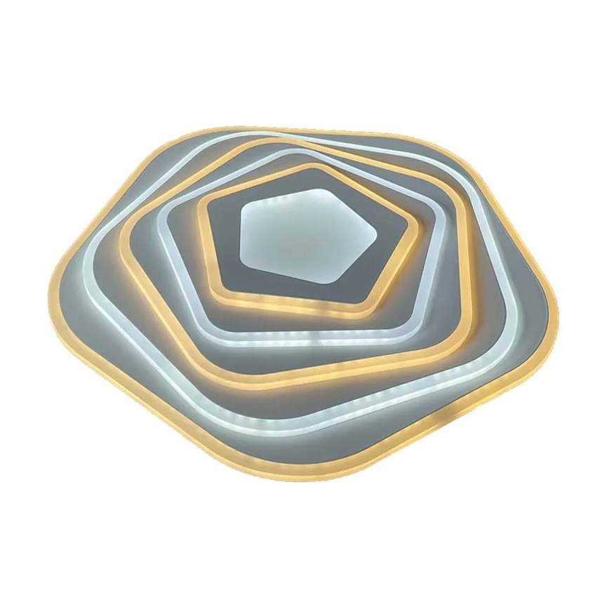 Luminária de teto LED dimmerizável LED/125W/230V 3000-6500K + controlo remoto