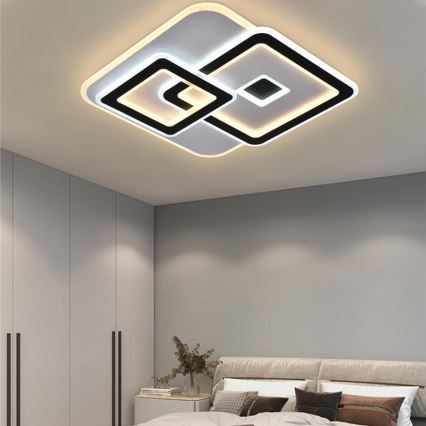 Luminária de teto LED dimmerizável LED/145W/230V 3000-6500K + controlo remoto