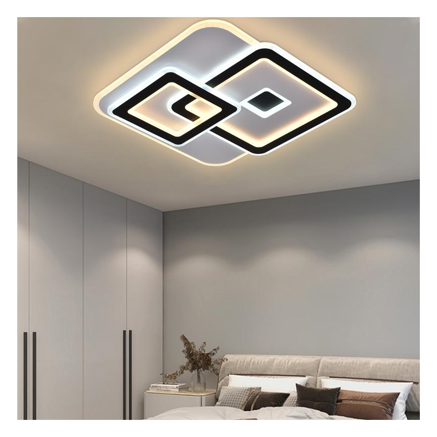 Luminária de teto LED dimmerizável LED/145W/230V 3000-6500K + controlo remoto