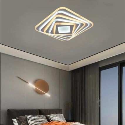 Luminária de teto LED dimmerizável LED/150W/230V 3000-6500K + controlo remoto