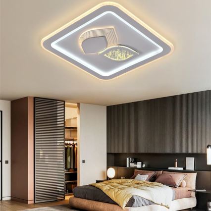 Luminária de teto LED dimmerizável LED/95W/230V 3000-6500K + controlo remoto