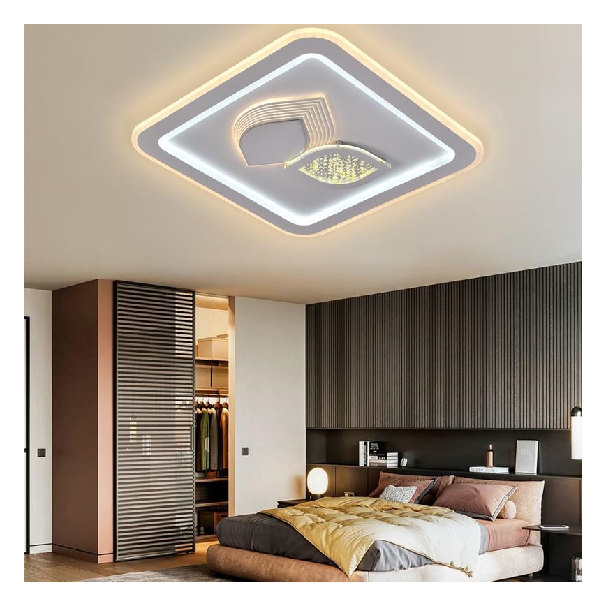 Luminária de teto LED dimmerizável LED/95W/230V 3000-6500K + controlo remoto