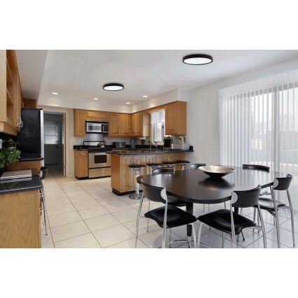 Luminária de Teto LED Dimerizável SAMER LED/40W/230V 2900-6000K + controlo remoto