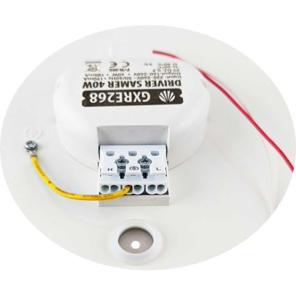 Luminária de Teto LED Dimerizável SAMER LED/40W/230V 2900-6000K + controlo remoto