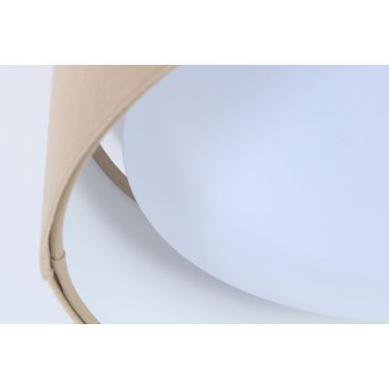 Luminária de teto LED dimmerizável SMART GALAXY LED/24W/230V diâmetro 44 cm bege/branco 3000-6500K + controlo remoto