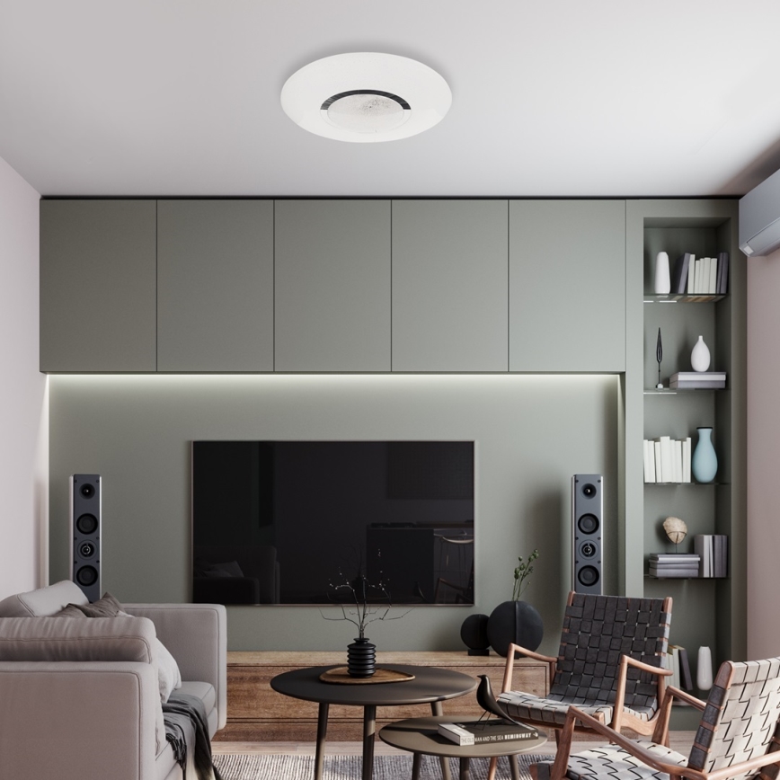 Luminária de teto LED dimmerizável SPARKY LED/50W/230V 3000-6000K + controlo remoto