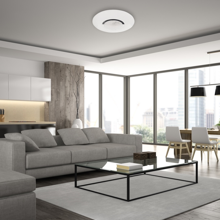 Luminária de teto LED dimmerizável SPARKY LED/50W/230V 3000-6000K + controlo remoto