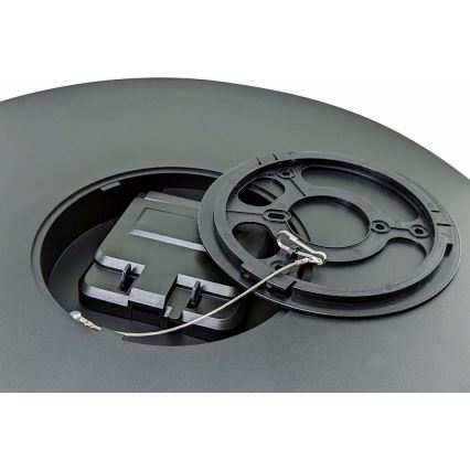 Luminária de teto LED dimmerizável para banheiro VARIO LUMO LED/22/32W/230V 3000/4000/5700K diâmetro 41 cm IP44 preta