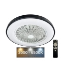 Luminária de teto LED dimmerizável com ventilador OPAL LED/48W/230V 3000-6500K + controlo remoto