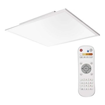 Luminária de teto LED dimmerizável LED/40W/230V 2700K-6000K quadrada + comando à distância