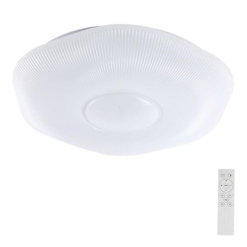 Luminária de teto LED dimmerizável LED/40W/230V 3000-6500K 40 cm branca + controlo remoto