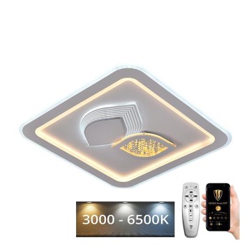 Luminária de teto LED dimmerizável LED/95W/230V 3000-6500K + controlo remoto