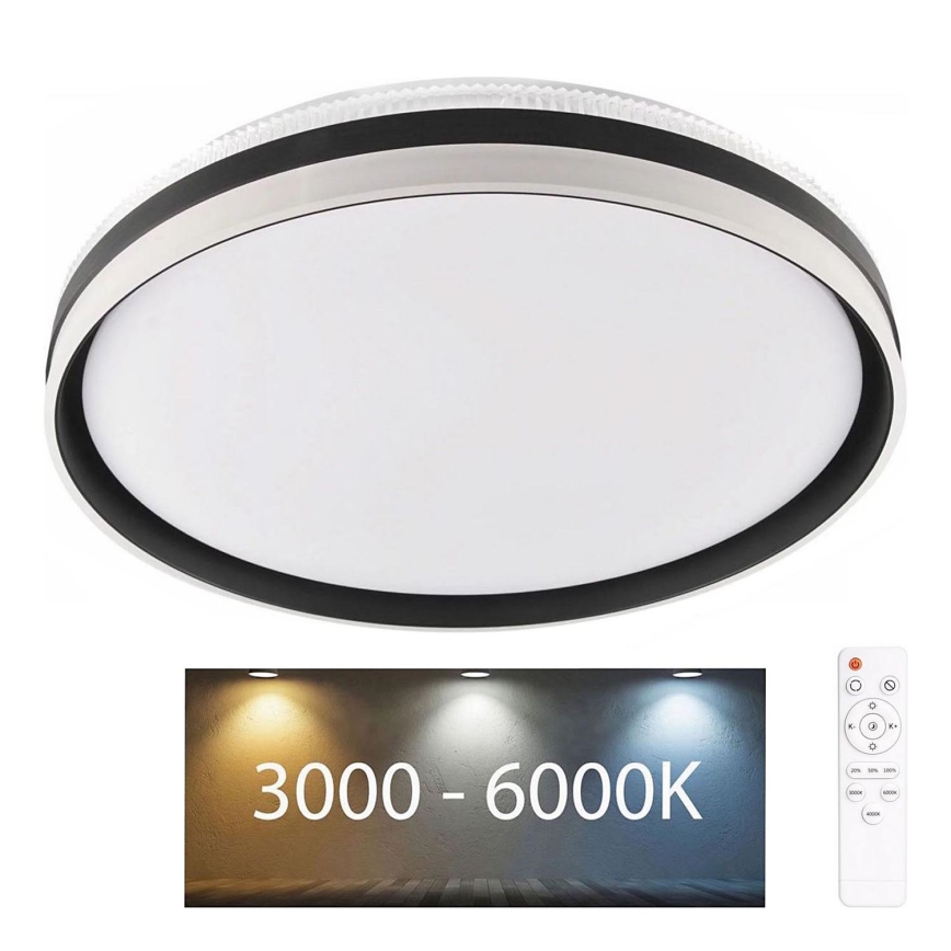 Luminária de teto LED dimmerizável para banheiro BARBARA LED/72W/230V diâmetro 48,5 cm 3000-6000K IP44 + controlo remoto