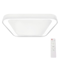 Luminária de teto LED dimmerizável QUADRO LED/38W/230V 3000-6000K branca + controlo remoto