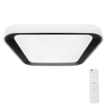 Luminária de teto LED dimmerizável QUADRO LED/66W/230V 3000-6000K branco/preto + comando à distância