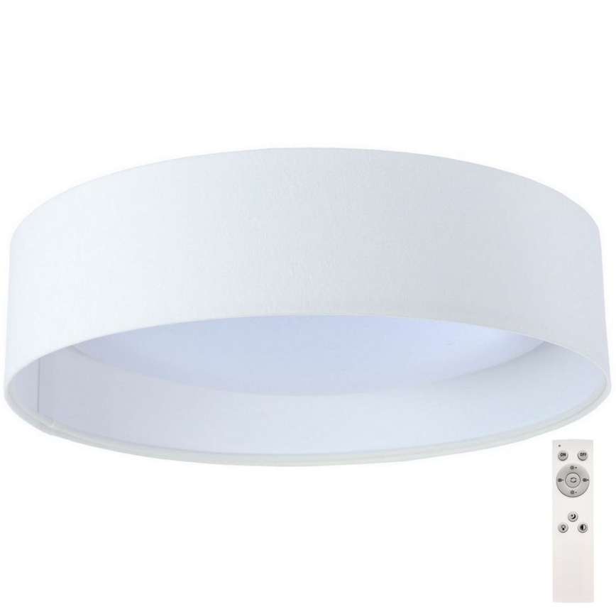 Luminária de teto LED dimmerizável SMART GALAXY LED/24W/230V diâmetro 44 cm branca 3000-6500K + controlo remoto
