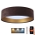 Luminária de teto LED dimmerizável SMART GALAXY LED/36W/230V diâmetro 55 cm 2700-6500K Wi-Fi Tuya castanho/dourado + comando à distância