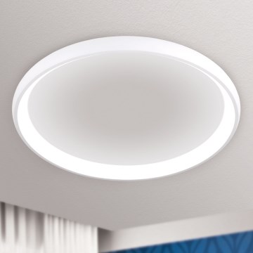 Luminária de teto LED dimmerizável VENUS LED/85W/230V diâmetro 81 cm branca