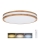 Luminária de teto LED dimmerizável WOODY LED/48W/230V 3000-6500K carvalho Ø 38 cm + controlo remoto