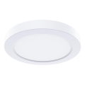 Luminária de teto LED EVORA, 6W, 230V, 3000/4000/6000K, Ø 14 cm, branca