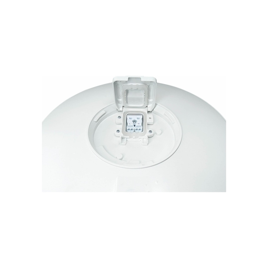 Luminária de teto LED externa com sensor VISTA LED/15W/230V Ø 26 cm IP54 branca