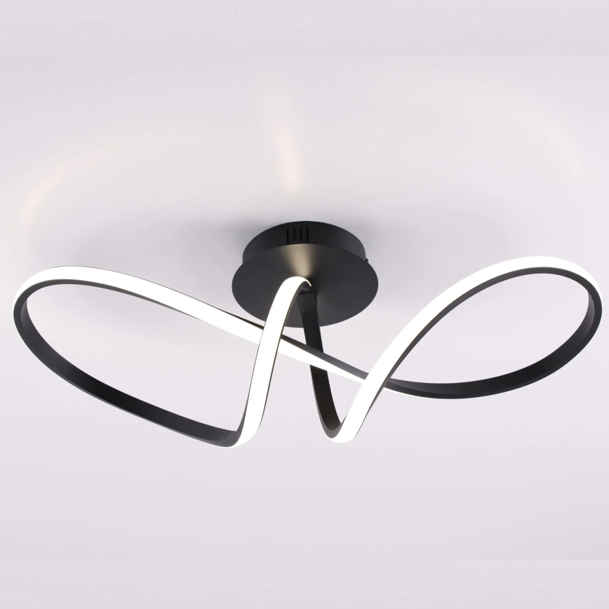 Luminária de teto LED FLAVIA LED/33W/230V 24x61 cm preta