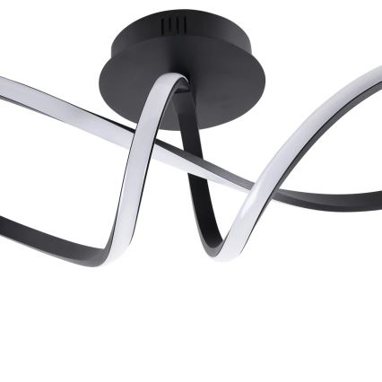 Luminária de teto LED FLAVIA LED/33W/230V 24x61 cm preta