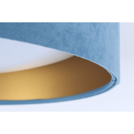 Luminária de Teto LED GALAXY 1xLED/24W/230V diâmetro 44 cm azul/dourado