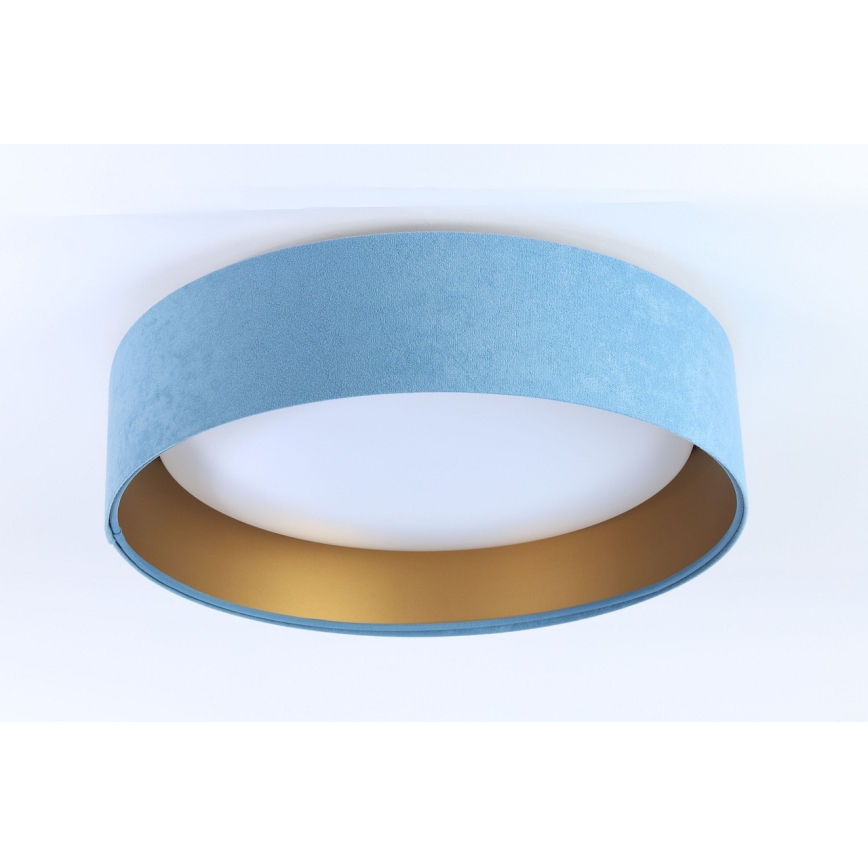 Luminária de Teto LED GALAXY 1xLED/24W/230V diâmetro 44 cm azul/dourado
