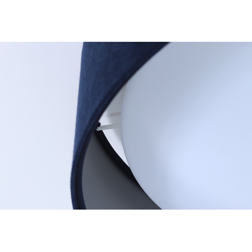 Luminária de Teto LED GALAXY 1xLED/24W/230V diâmetro 44 cm azul/prateado