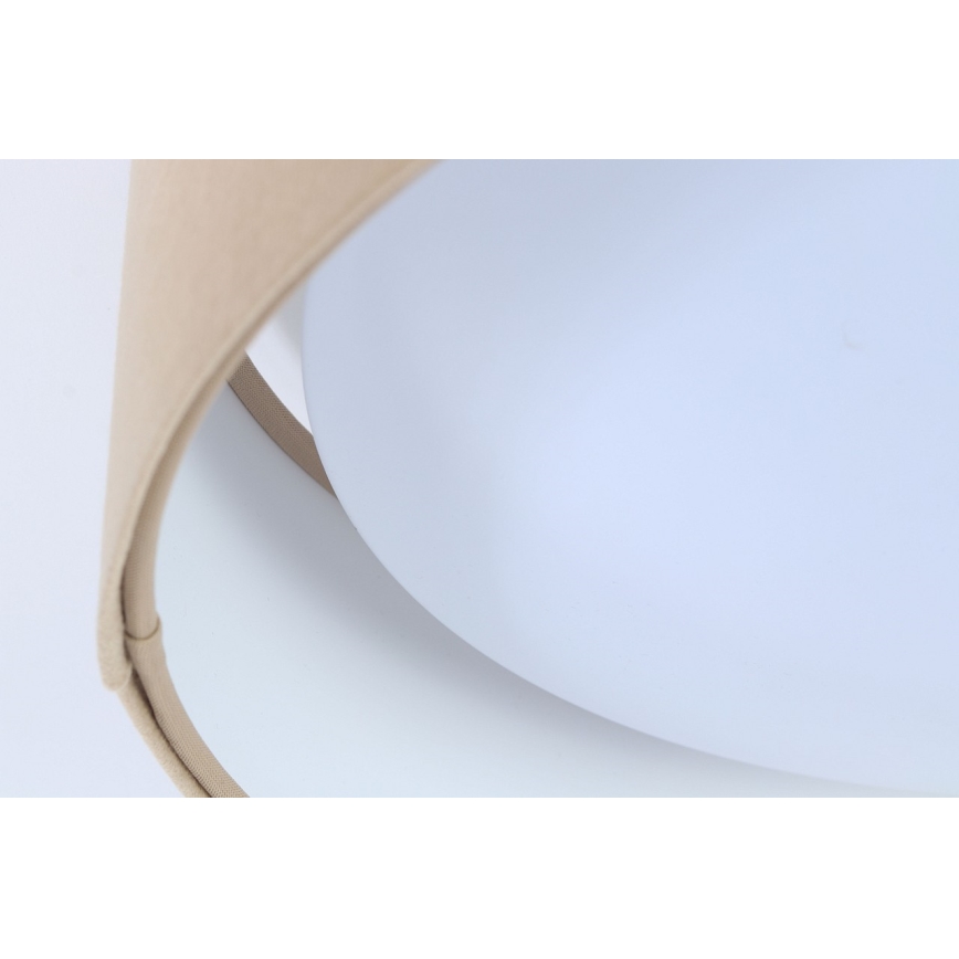 Luminária de Teto LED GALAXY 1xLED/24W/230V diâmetro 44 cm bege/branco