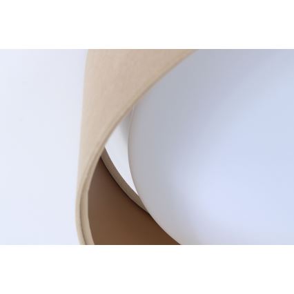 Luminária de Teto LED GALAXY 1xLED/24W/230V diâmetro 44 cm bege/dourado