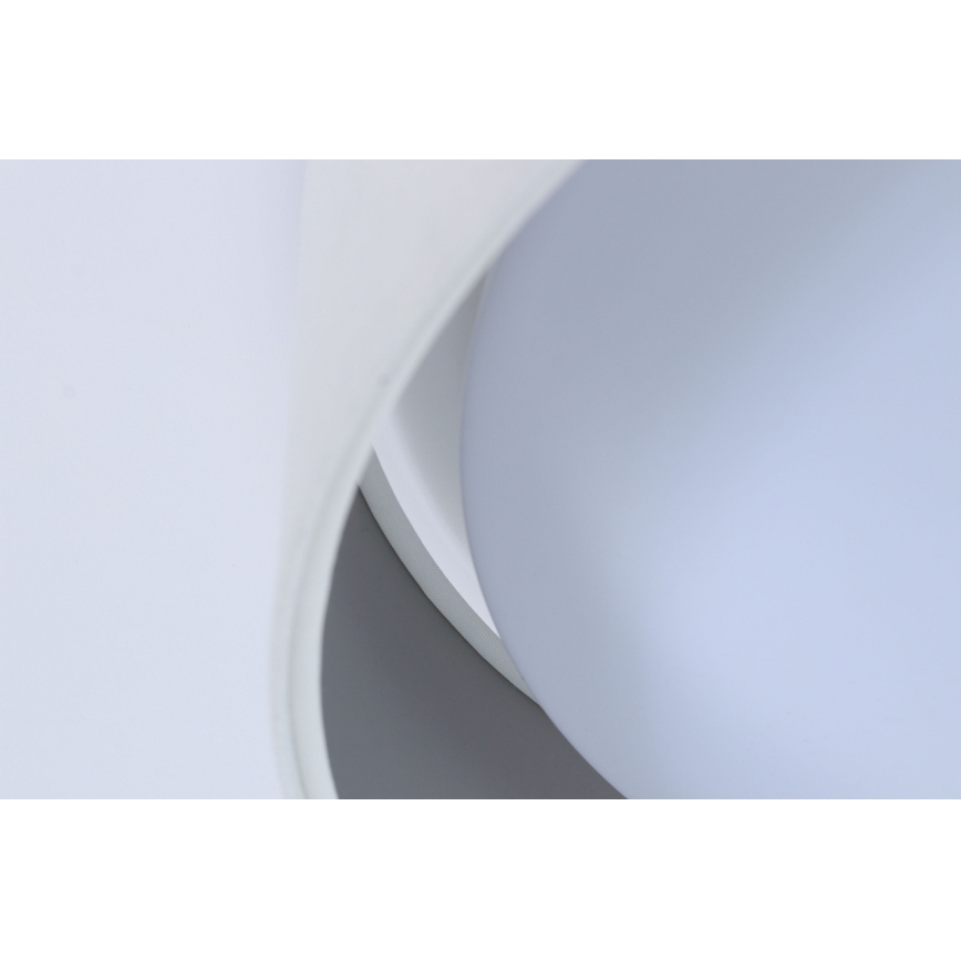 Luminária de Teto LED GALAXY LED/24W/230V diâmetro 44 cm branco/prateado