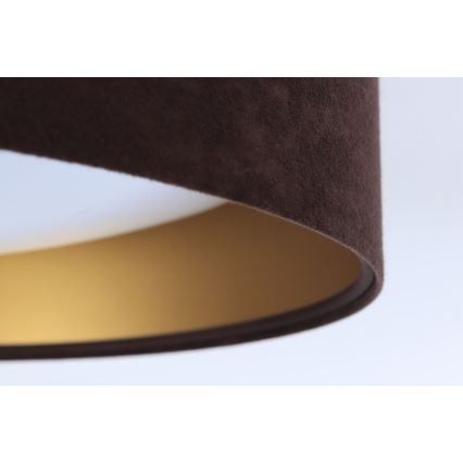 Luminária de Teto LED GALAXY LED/24W/230V diâmetro 44 cm castanho/dourado