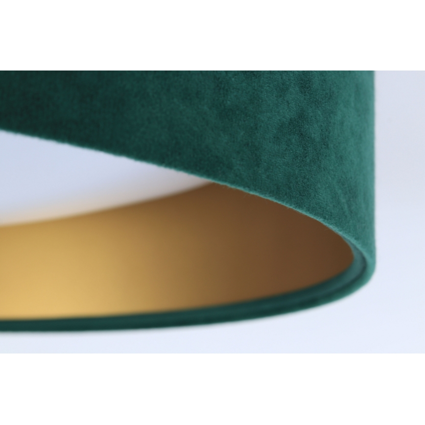 Luminária de Teto LED GALAXY LED/24W/230V diâmetro 44 cm verde/dourado