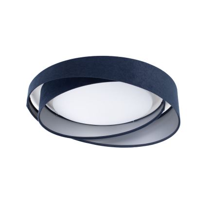Luminária de teto LED GALAXY MODERN LED/24W/230V Ø 55 cm azul/prateado