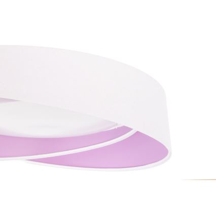 Luminária de teto LED GALAXY MODERN LED/24W/230V Ø 55 cm branca/roxa