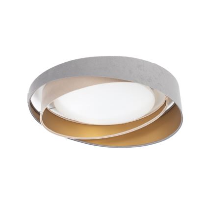 Luminária de teto LED GALAXY MODERN LED/24W/230V Ø 55 cm cinzenta/bege/dourada