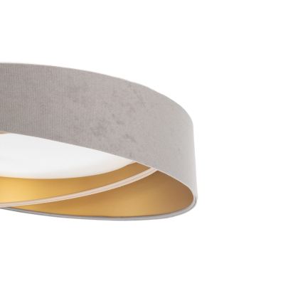 Luminária de teto LED GALAXY MODERN LED/24W/230V Ø 55 cm cinzenta/bege/dourada