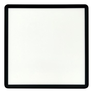Luminária de teto LED LED/32W/230V 3000/4000/6500K 40x40 cm preta